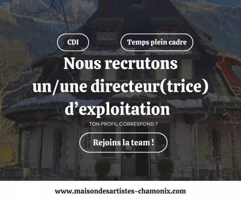 Recrutement - Directrice d'exploitation